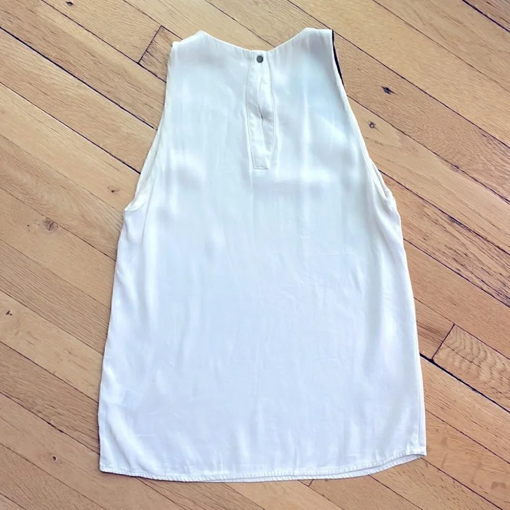 𝅺🤍 A.L.C. Sleeveless white top - size 0​